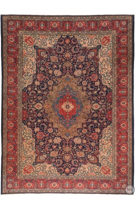 persian-sarouk-rug-red